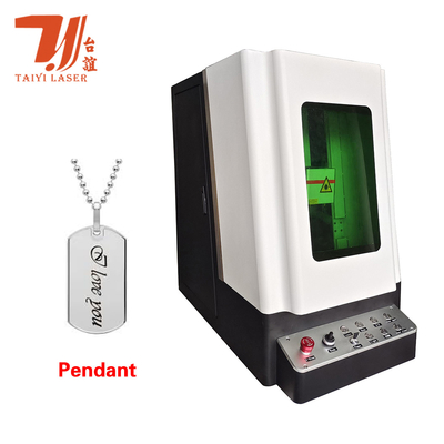 Machine d'inscription de laser de fibre d'AC220V 1064nm 7000mm/s pour des bijoux