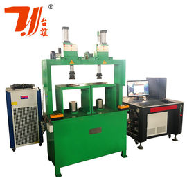 Machine automatique de soudure laser de double station pour la théière en aluminium de bouilloire de l'acier inoxydable 304