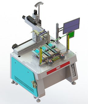 Machine de soudage laser automatique à 4 axes de 1500W pour tuyau de théière
