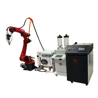 Machine de revêtement laser CNC à haute vitesse de 6 kW pour la réparation de l'arbre et le remplacement du chrome, efficacité de poudre de 90%.