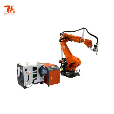 1000W-6000W 6 Axis Kuka Robot  Laser Cutting Machine for metal fabrication