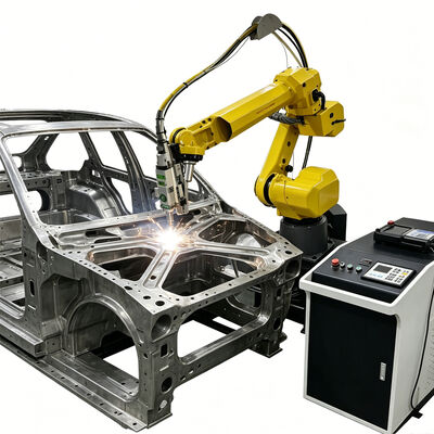 FANUC – bras Robot automatique à 6 axes, Machine de découpe Laser à Fiber 3D pour abat-jour en acier inoxydable, pièce à usiner 3D