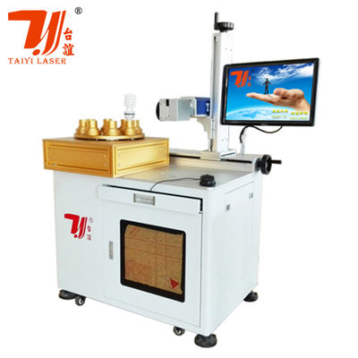 ampoule menée rotatoire automatique Logo Printing Laser Marking Machine de 8 stations de 20W 30W 50W 100W
