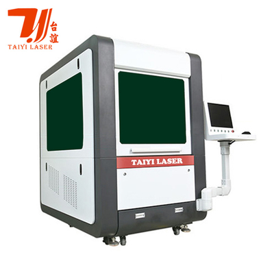 TY-6060JM 1000W-6000W Machine de découpe laser à fibre fermée de précision en or et argent en cuivre mini bijoux