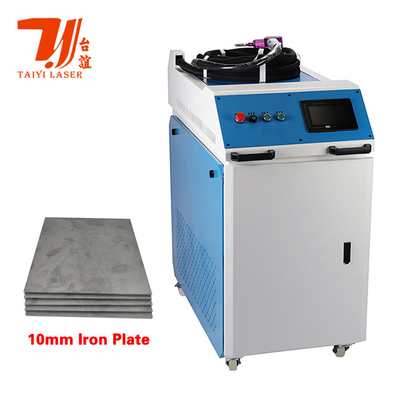 Soudeuse laser portative pour l'aluminium, soudeuse laser 2000w avec tête laser Qilin