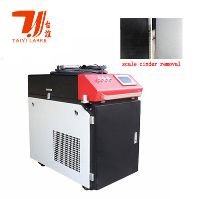 Machine de nettoyage laser continue 1500W 2000W 3000W portable promotionnelle pour la rouille et l'oxyde de métal