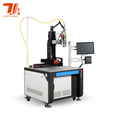 Machine de soudage laser CNC entièrement automatique pour 1860 batterie cylindrique, batterie lithium-ion