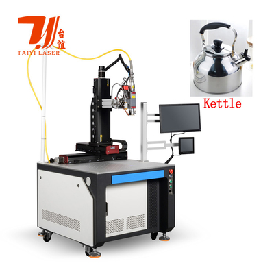 Promotion de la foire de Canton 3000W 6000W Machine de soudage laser automatique pour bouilloire Spout corps de théière Théière soudage de base
