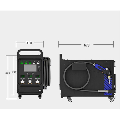 Soudeurs laser à refroidissement par air Machine de soudage laser portable pour le métal