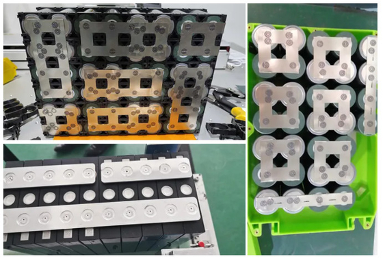 Taiyi Laser batterie automatique TAB soudeur laser soudage batterie de phosphate de fer sont exploités