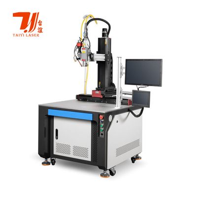 Machine de soudage automatique au laser à fibres pour cathéter endoscopique en acier inoxydable 1500W 2000W