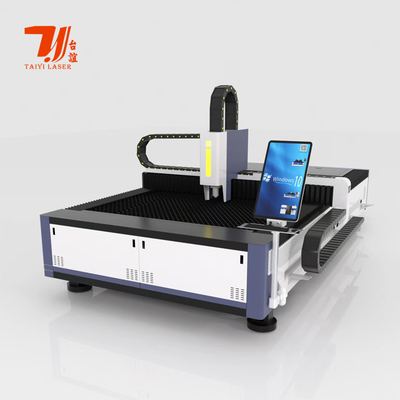 Promotion Machine de découpe laser à fibres CNC en acier inoxydable métallique de 1500W