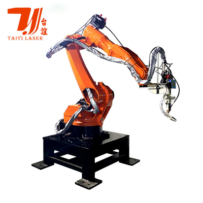 Machine de soudage automatique à laser à fibre sur mesure avec bras robot à 6 axes certifié CE