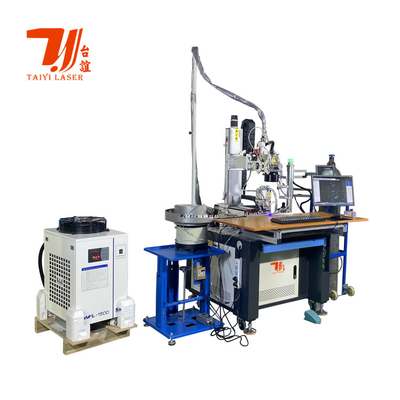 Machine de soudage automatique au laser de 1500W personnalisée pour le soudage des pinces d'évier