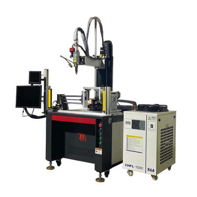Machine de soudage laser automatique à fibre de chaudière de 2000 W pour soudage par tuyau