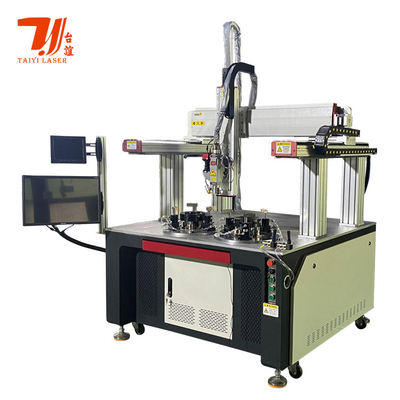Machine de soudage laser à fibre automatique CNC pour pompe à eau à haute pression