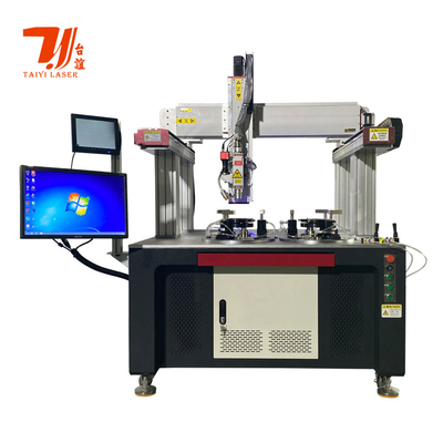 Machine de soudage laser à fibre automatique CNC pour pompe à eau à haute pression