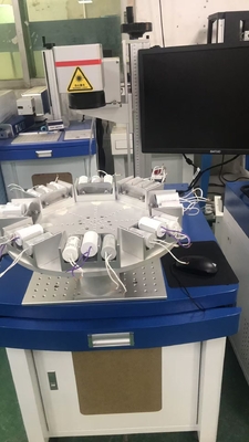 Machine de marquage laser UV personnalisée pour condensateur avec caméra CCD à système de positionnement visuel