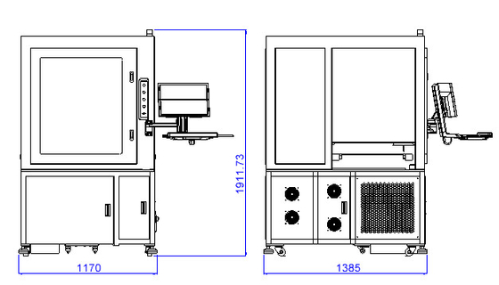 Machine de marquage au laser à code QR