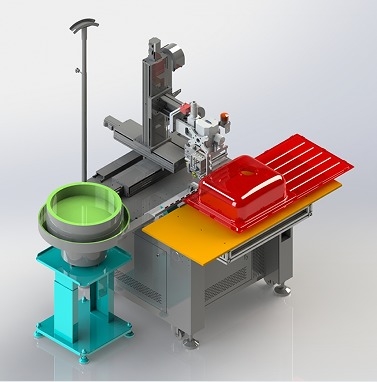 Machine de soudage automatique au laser de 1500W personnalisée de soudage à la pince à évier