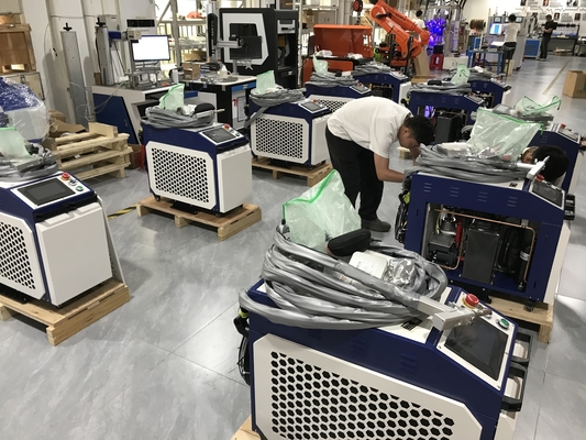 All-In-One 1500W Handheld Fiber Laser Welding Machine With Integrated Nitrogen Generation System NEW