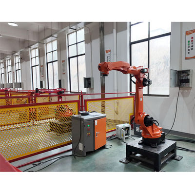 Robotic Laser Welding Machine Cell With Turntable, 2000W For 360-Degree 3D Welding