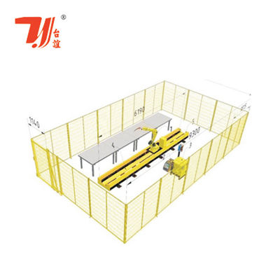 Machine de soudage laser robotisée pour matériel de cuisine, soudes esthétiques de 1500W à 2000W