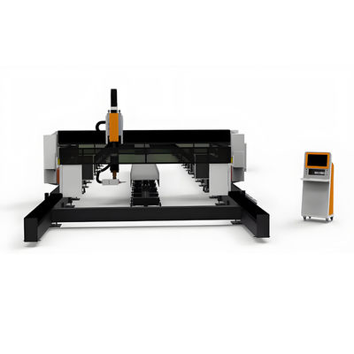 Machine de découpe laser à fibre de rails au sol de haute qualité de 12 kW à 20 kW à format extrêmement grand pour découpeuse laser CNC à métaux