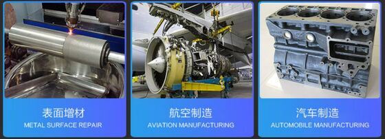 Machine de revêtement laser à grande vitesse de type ouvert de 6000W Réparation de surface 3D de moules et d'outils automobiles