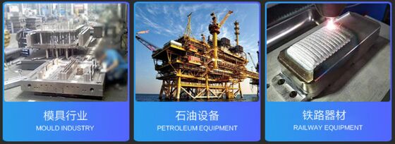 Machine de revêtement laser à grande vitesse de type ouvert de 6000W Réparation de surface 3D de moules et d'outils automobiles