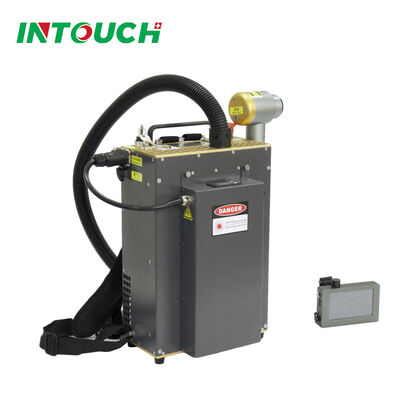 Machine de nettoyage Laser, vitesse de gravure 0-60000 mmmin, refroidissement par Air, métal approprié, acier inoxydable, traitement de Surface en aluminium