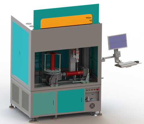Machine de soudage laser automatique pour soufflets en acier inoxydable avec armoire fermée