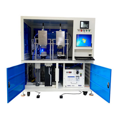Machine de soudage laser automatique à double poste pour poignées de porte en acier inoxydable