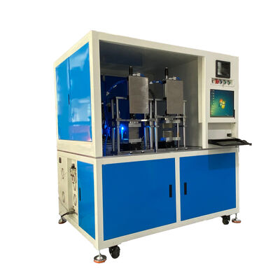 Machine de soudage laser automatique à double poste pour poignées de porte en acier inoxydable