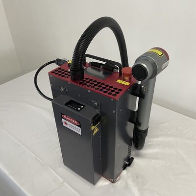 200W Backpack Portable Pulse Fiber Laser Cleaning Machine for Rust, Paint and Oil Removal