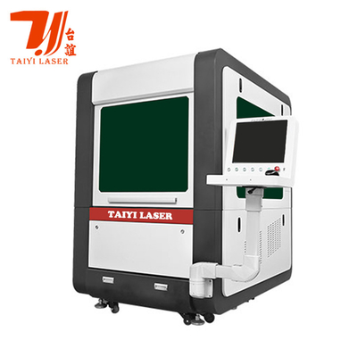 TY-6060JM 1000W-6000W Machine de découpe laser à fibre fermée de précision en or et argent en cuivre mini bijoux