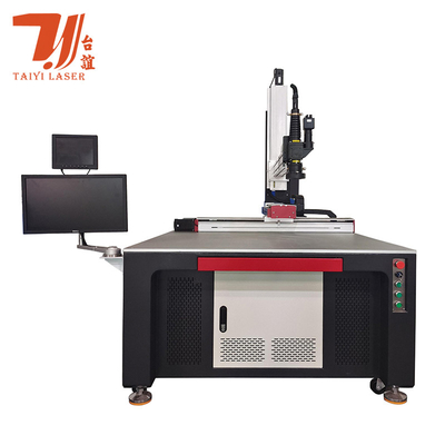 Promotion de la foire de Canton AC380V 4 axes YAG Machine de soudage laser à fibre pour moule de tête de douche en acier inoxydable