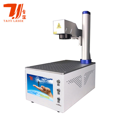 Promotion de la foire de Canton Mini Portable 20W 30W Raycus Marqueur laser à fibre