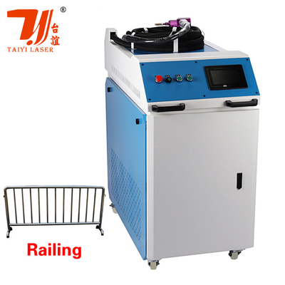 Machine de soudage laser à fibre laser portative en acier inoxydable 1500W 2000W