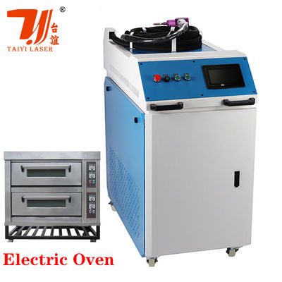 Machine de soudage laser à fibre de poche à tête oscillable de 2000w pour le soudage en acier métallique et en fer