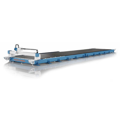 Machine de découpe laser à fibre de rails au sol de haute qualité de 12 kW à 20 kW à format extrêmement grand pour découpeuse laser CNC à métaux