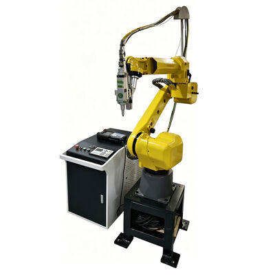 Machine de découpe au laser robotique à 6 axes FANUC à haute précision ± 0,05 mm pour le contour 3D dans la fabrication automobile
