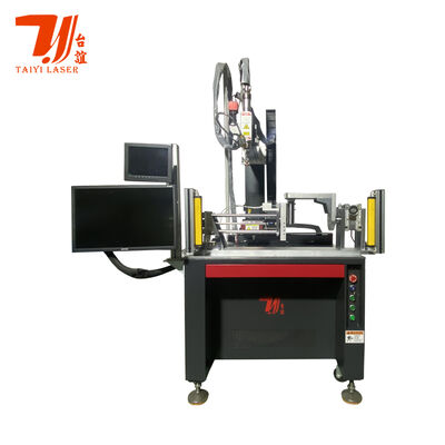 Machine de soudage laser automatique pour bec verseur de bouilloire en acier inoxydable