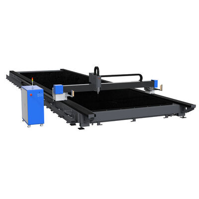 Machine de découpe laser à haute puissance 12KW 20KW 30KW 40KW 60KW Extra-grand format de fibre de rails au sol pour MetaL