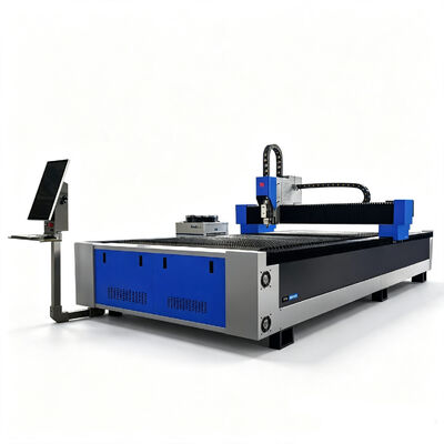 3000W 3015 Machine de découpe au laser à fibre CNC métallique pour le traitement de la coupe de tôle Raycus source IPG source