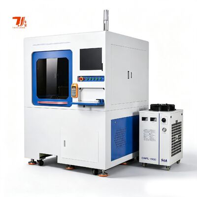 La machine de découpe laser à fibre de petite taille La découpeuse laser de haute précision 600*600 pour feuilles de métal