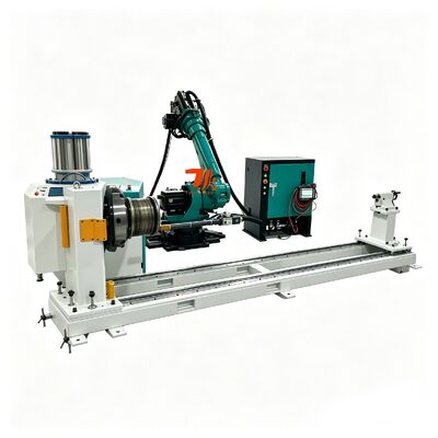 Machine de rechargement laser automatique robotisée pour le traitement thermique de surface de moules de foreuse de vilebrequin avec chargeur de poudre à double canon