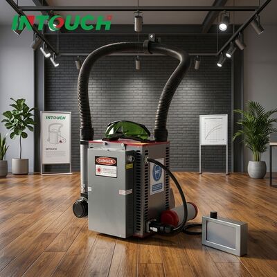 Machine de nettoyage laser de sac à dos 200W 300W Refroidie par air Fibre laser portable pour le retrait de rouille pour le travail sur site