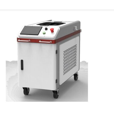 Machine de nettoyage laser à fibre portable refroidie par eau 1000W pour l'élimination de la rouille industrielle