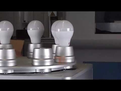 Machine de marquage Laser d'impression de logo d'ampoule menée rotative automatique de 8 stations de 20W 30W 50W 100W